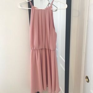 Blush dress